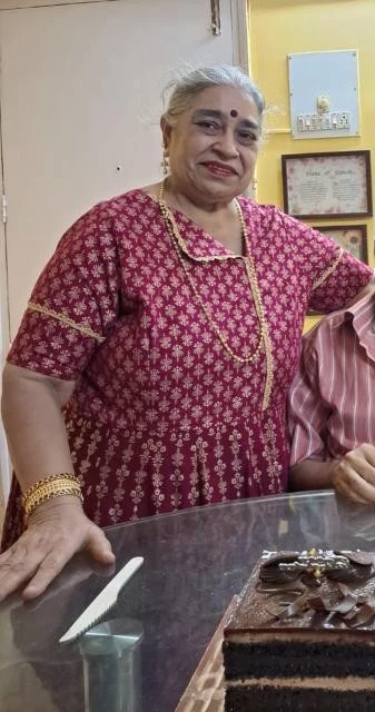 Mrs. Veena Bahal, founder of Ma Bhagwati