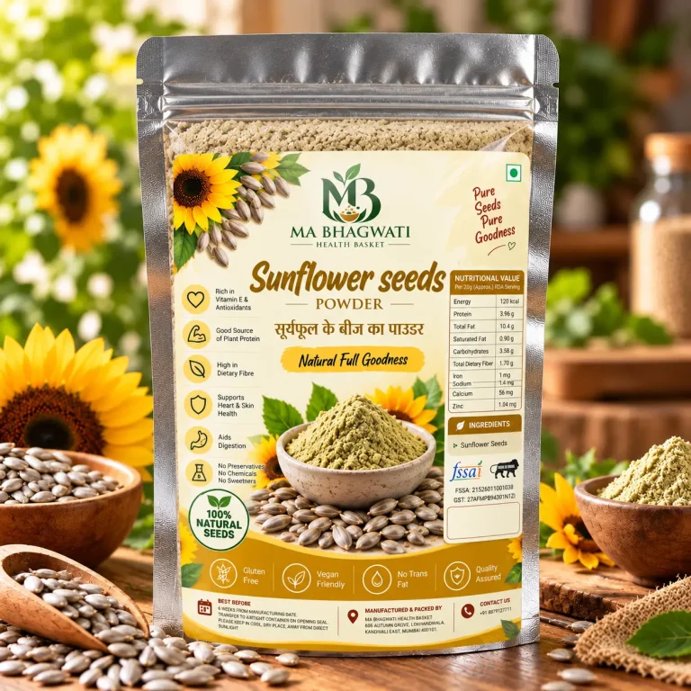 Package of Sunflower Seeds Powder