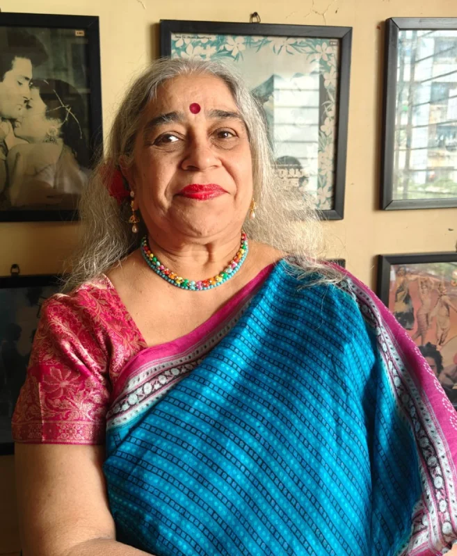 Mrs. Veena Bahal, founder of Ma Bhagwati Health Basket